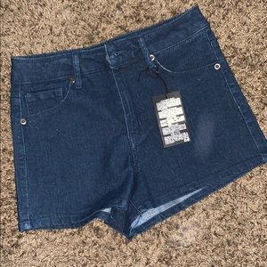 High waisted shorts